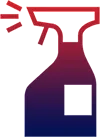 Disinfection clean and wipe down service